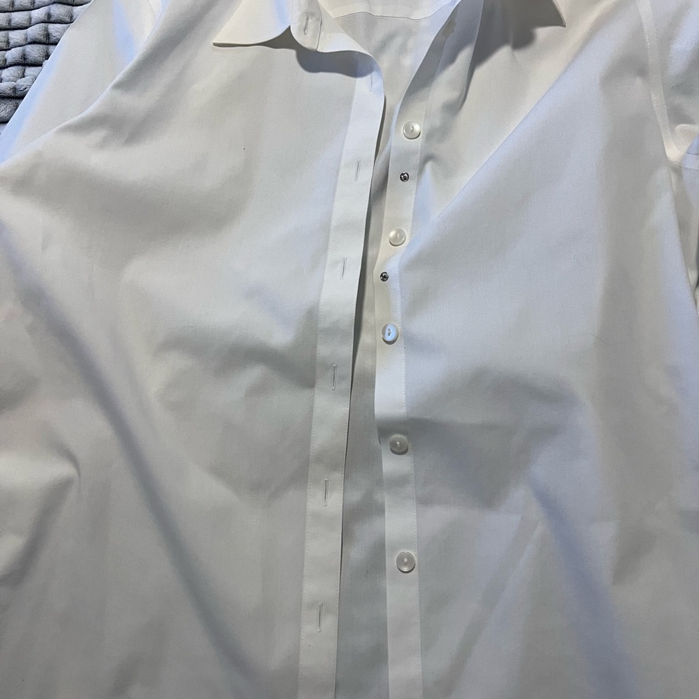 Foxcroft Crisp White Dress Shirt